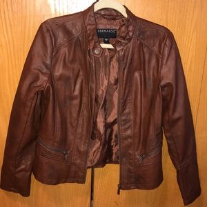 Leather jacket